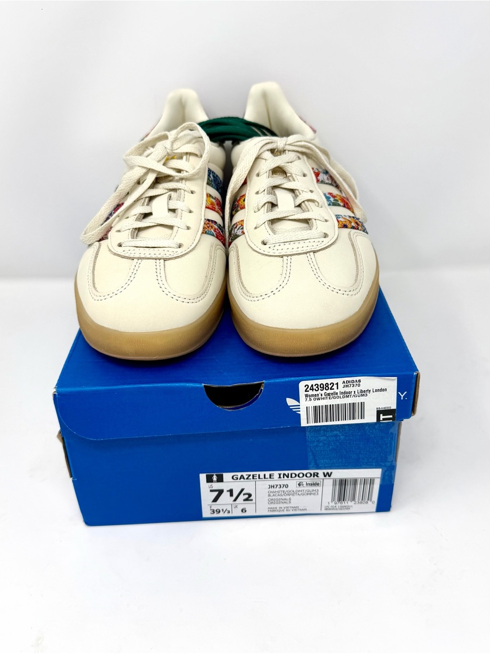 Adidas Gazelle Liberty of London Sneakers NWB - Picture 2 of 8
